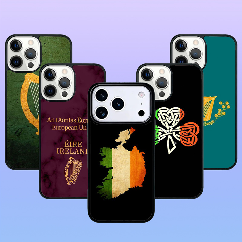 Phone Cases Ireland - Irish Passport Ireland Flag Phone Case