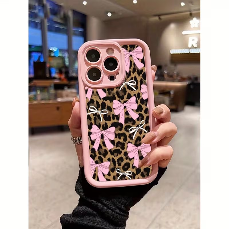 Leopard Print Bow Phone Case F - огляд і ціна Phone Cases Xr Iphone